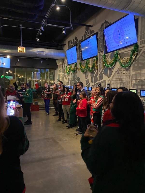 Christmas party at Navigator
